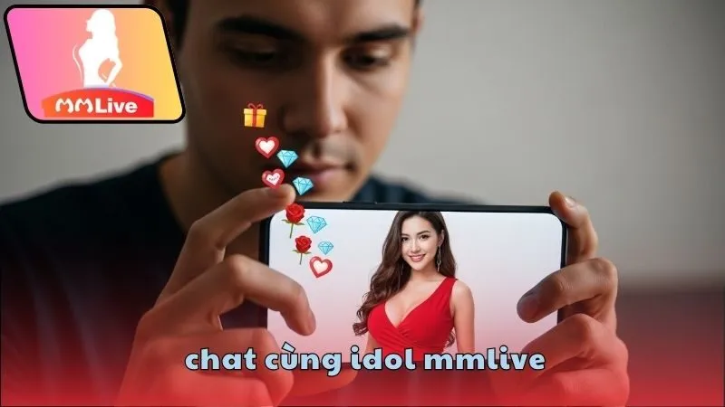 Chat cùng idol MMlive dễ như trở bàn tay 3 Cách chat cùng idol MMlive nhanh chóng