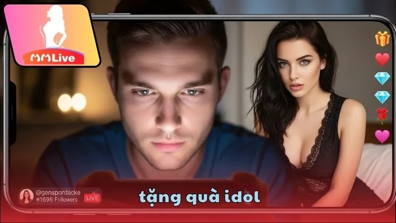 Tặng quà idol MMlive cực đơn giản và thú vị 2 Tặng quà idol MMlive có gì đặc biệt?